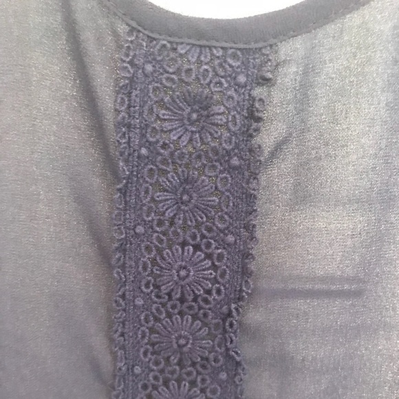 Doe & Rae Navy Tank Top - Picture 2 of 3